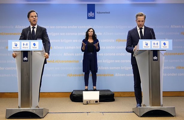 Mark Rutte, Irma, Sluis, Hugo de Jonge
